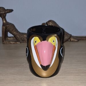 Toucan Design Black Mug